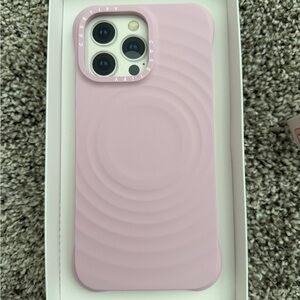 Casetify Soft Pink Ripple Phone Case